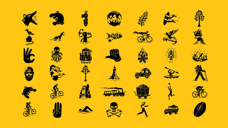 旅游景區品牌設計方案，旅游景點vi設計