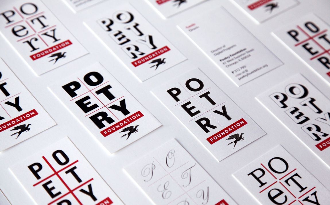 美國詩歌基金會vi視覺形象設(shè)計，千變?nèi)f化