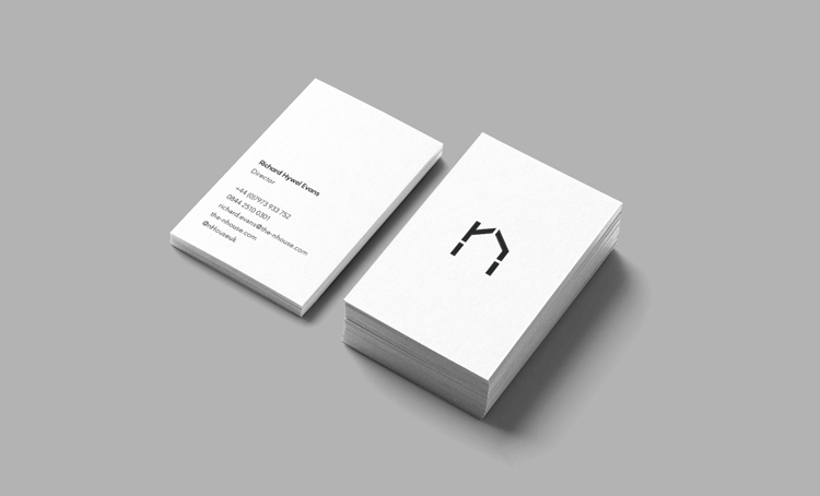 nHouse模塊化住宅的房屋建筑公司logo設計， vi設計